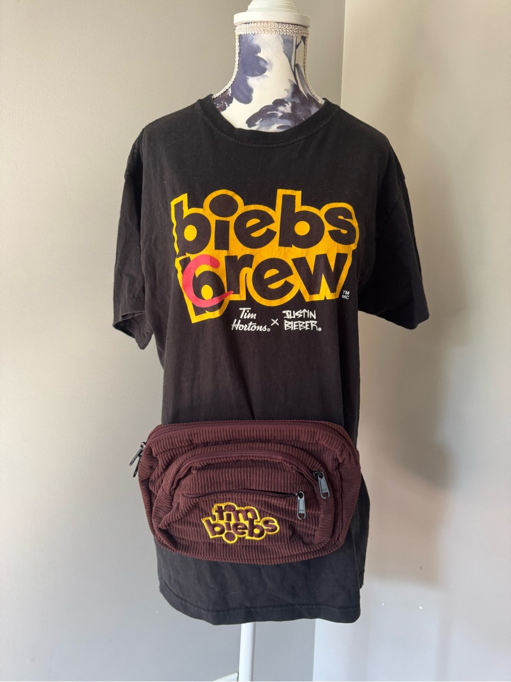 Tim Hortons Justin Bieber Limited Edition Collaboration Fanny & Tee